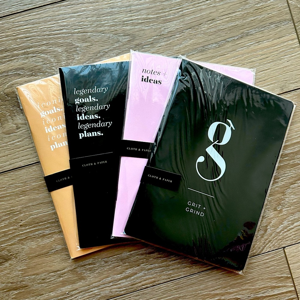 COPY - CLOTH & PAPER A6 Notebooks ***NEW***